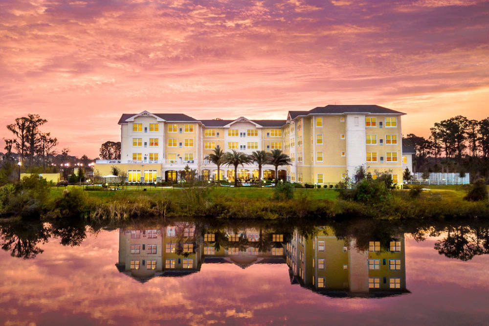 Exterior view of Azpira at Windermere in Windermere, Florida | Pathway to Living