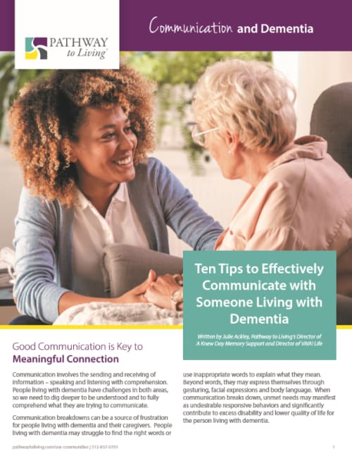 Communication and Dementia