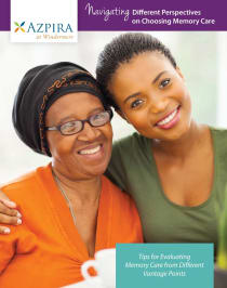 Read Navigating Different Perspectives on Choosing Memory Care white paper at Azpira at Windermere in Windermere, Florida. 