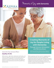 Moments of Joy with Dementia