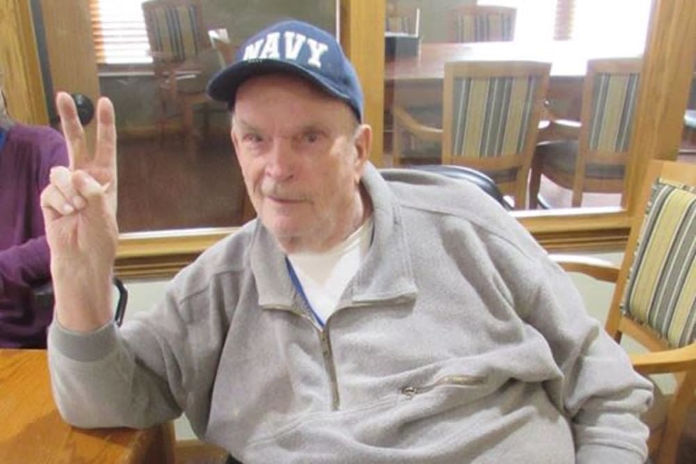 Resident at Age Well Centre for Life Enrichment