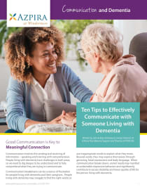 Read Communication and Dementia White Paper at Azpira at Windermere in Windermere, Florida. 