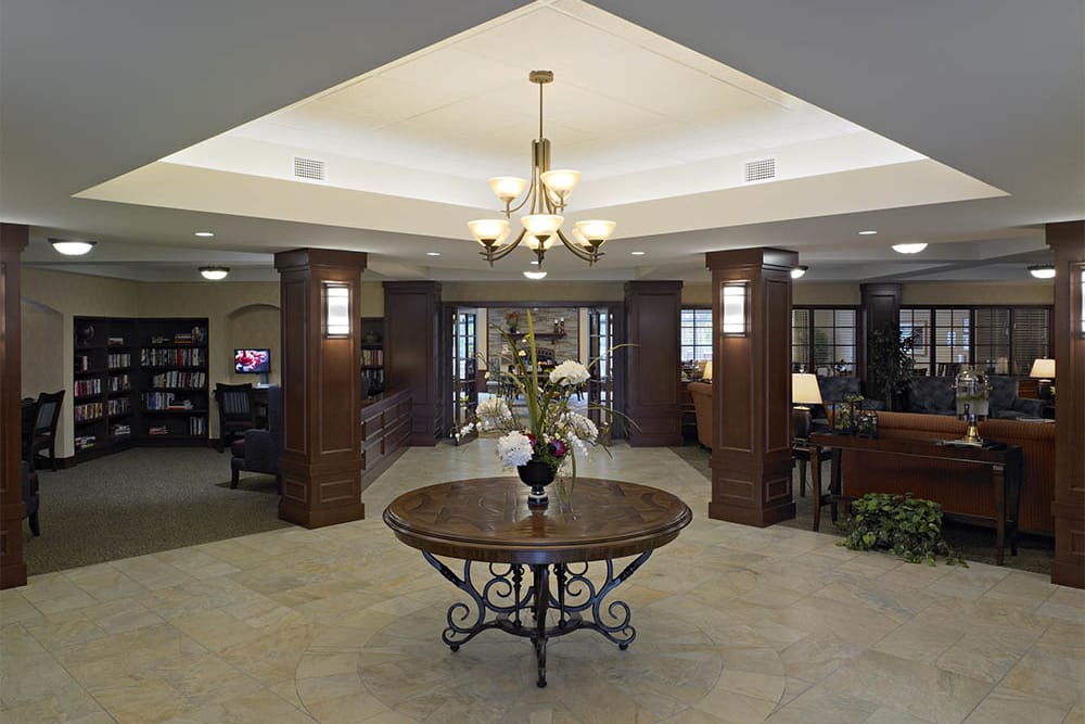 Central hall at Oak Hill Supportive Living Community