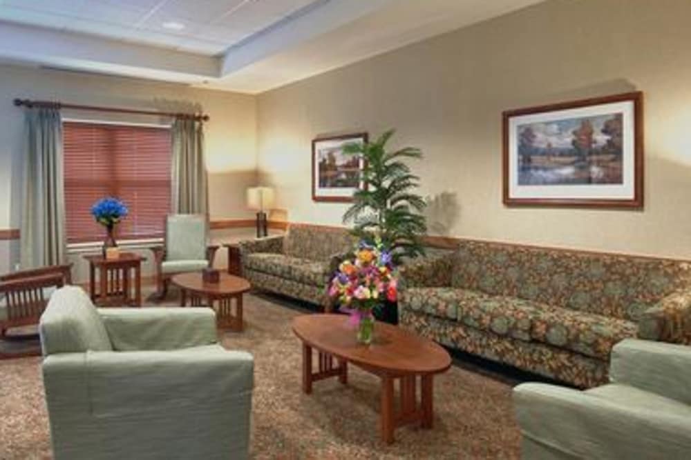 Living room with couches at Victory Centre of Vernon Hills