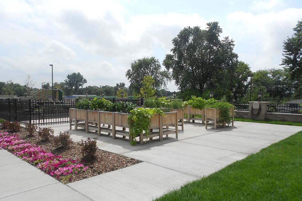 Senior living residents at Oak Hill Supportive Living Community