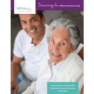 Downsizing for a move white paper available from Azpira Place of Breton