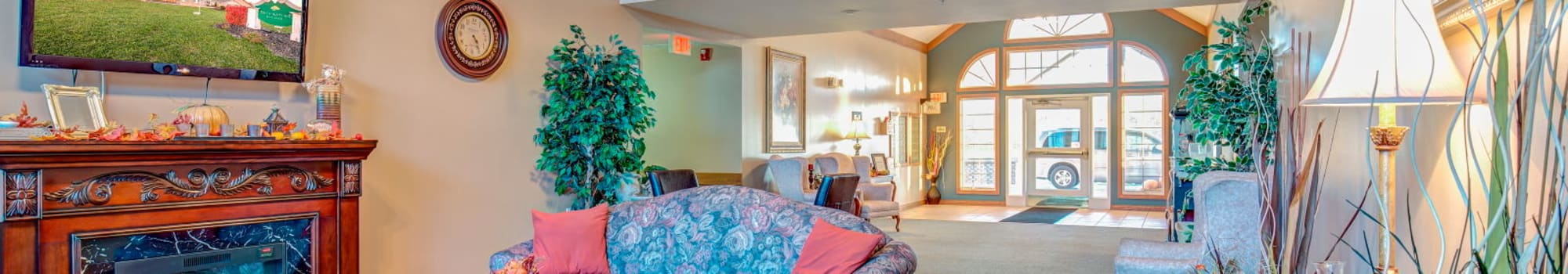Services and amenities at Brookstone Estates of Harrisburg in Harrisburg, Illinois. 