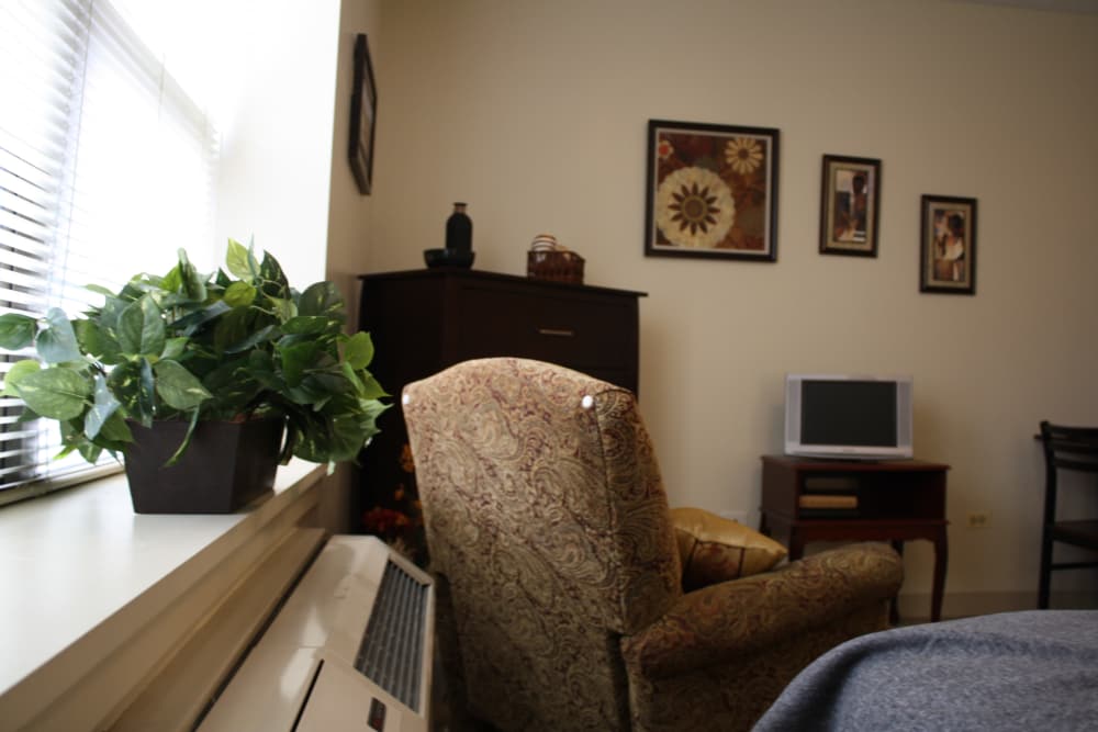 chair near window