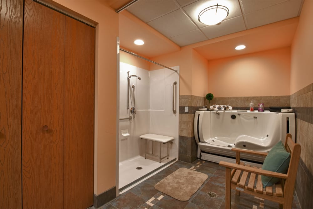 Well decored bedroom at Victory Centre of Vernon Hills
