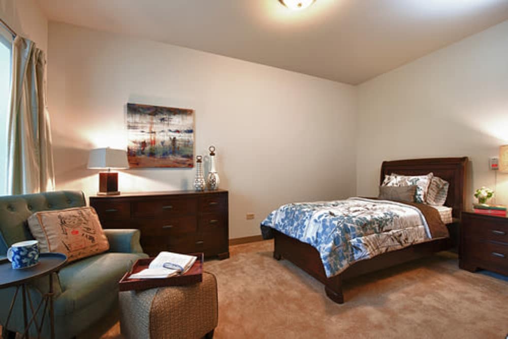 bedroom at Oak Hill Supportive Living Community