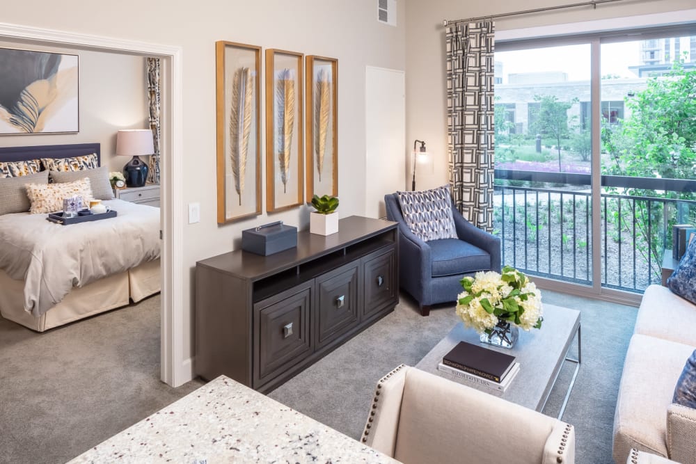 Furnished 1 bedroom senior apartment at Aspired Living of La Grange in La Grange, Illinois