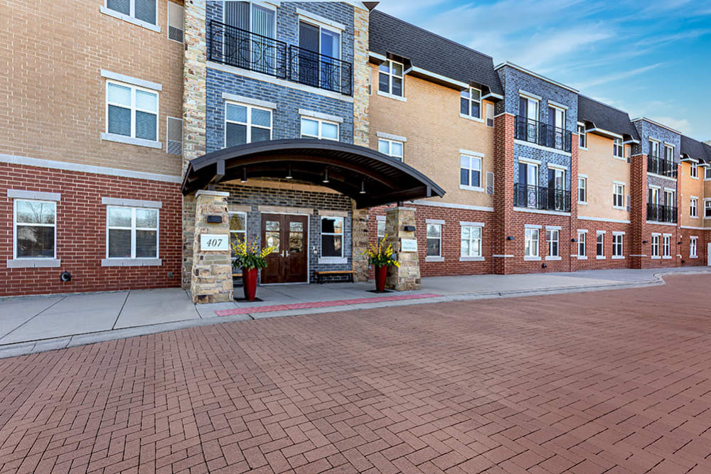 exterior view of Aspired Living of Westmont
