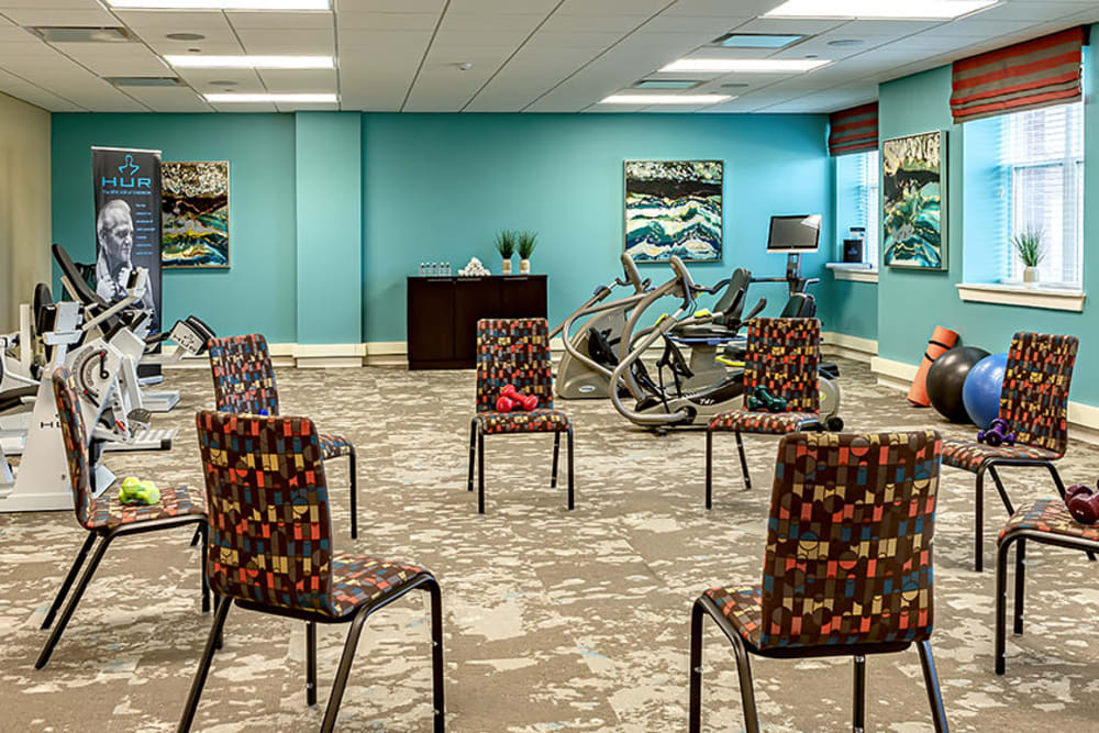 fitness room