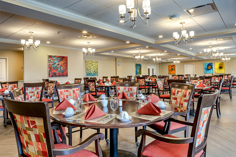 community dining area