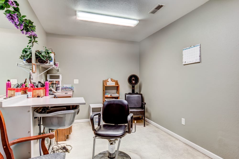 Salon at Brookstone Estates of Paris in Paris, Illinois