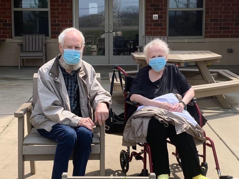 Couple at at Victory Centre of Bartlett