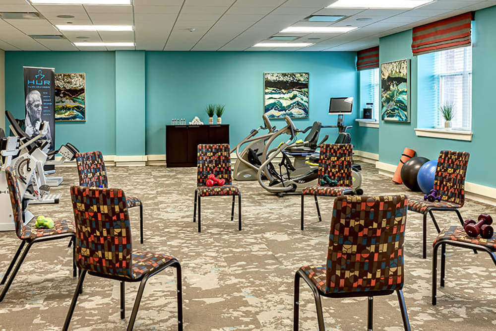 community fitness room