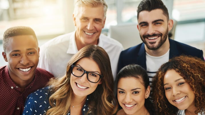 Team members working in an awarding career in Senior Living