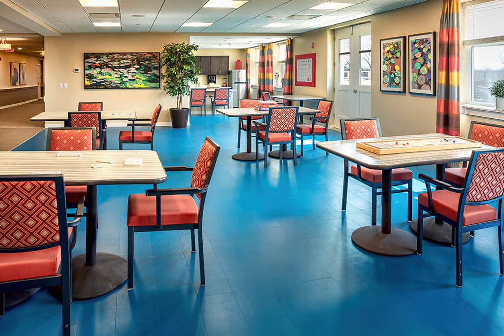 resident dining area