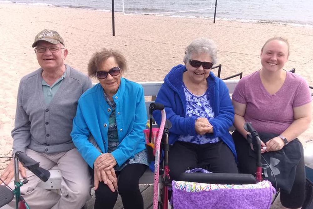Residents at Age Well Centre for Life Enrichment