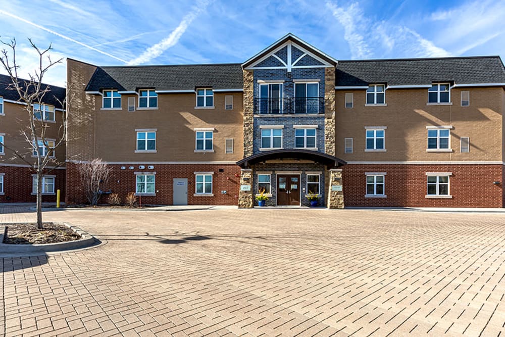 exterior view of Aspired Living of Westmont